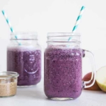 smoothie med blåbär