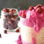 overnight oats med hallon